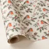 Little Robin Winter Personalized Gift Wrap — main illustrative mockup