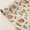 First Christmas Moon Personalized Gift Wrap — main illustrative mockup