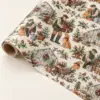 Grandpa Winter Garden Personalized Gift Wrap — main illustrative mockup